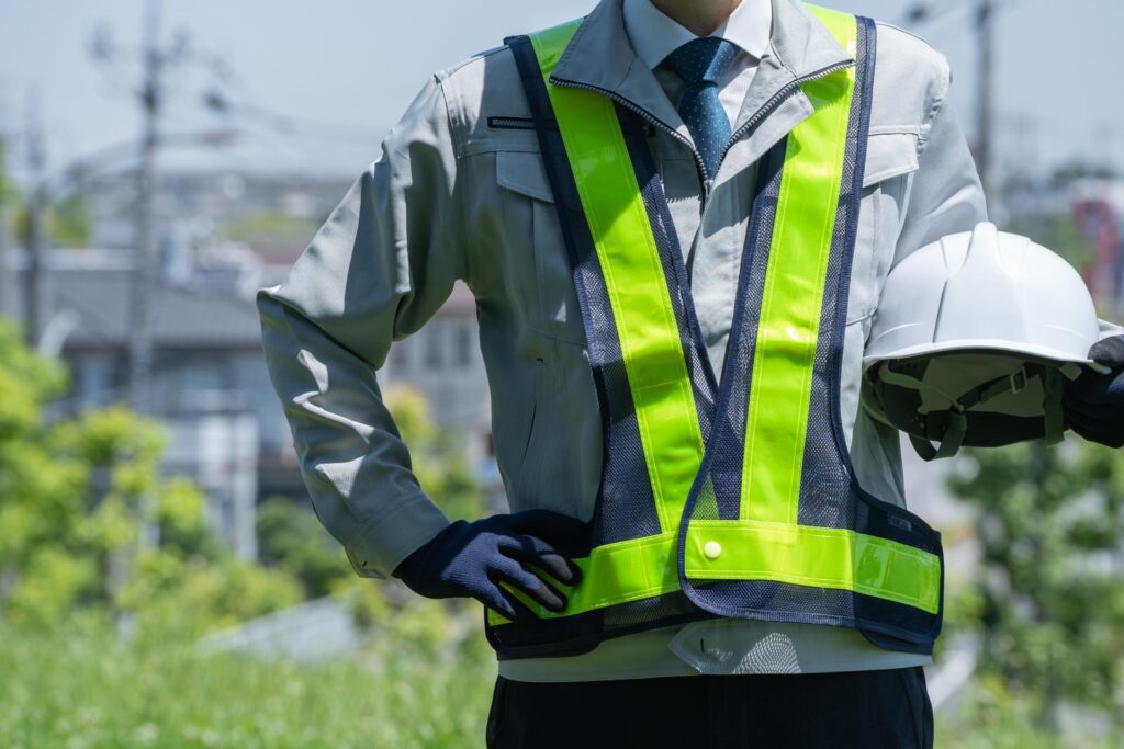 自信を持った警備員のイメージ画像